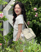 [獨家代理] the BusyBelle School Bag - Soy Milk