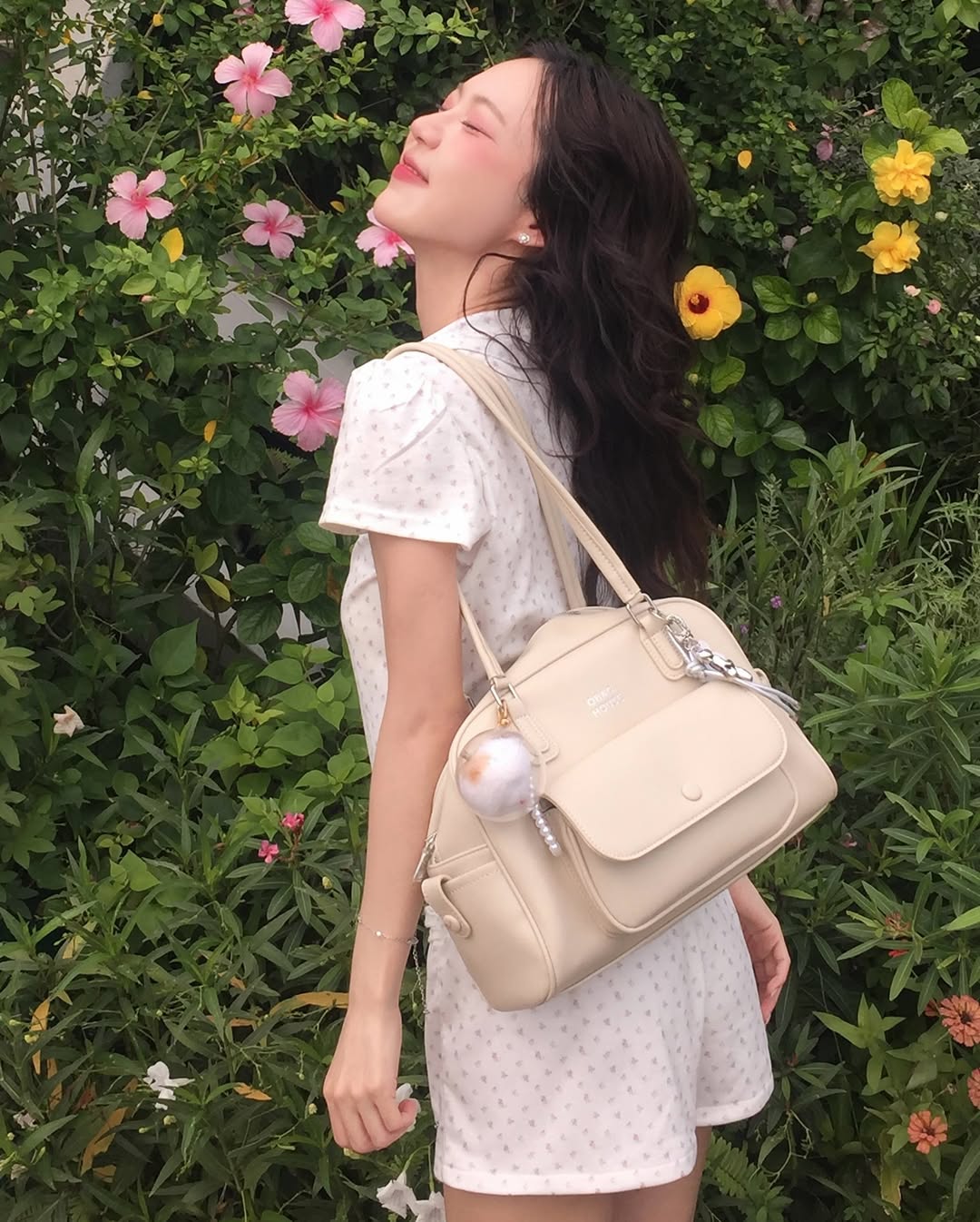 [獨家代理] the BusyBelle School Bag - Soy Milk