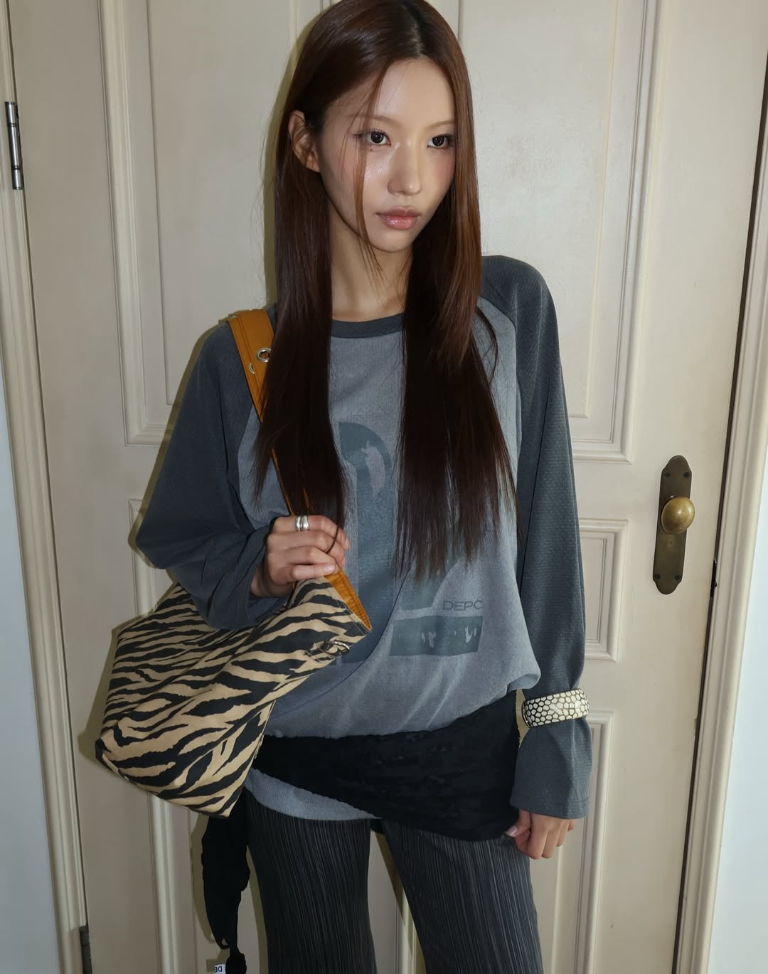 DEPC EYELET LEATHER BAG (VER.2) – BROWN