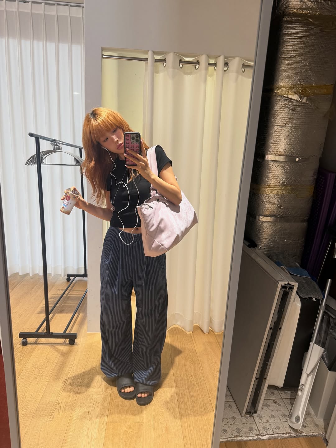 [YOUNGSEO同款🎀] Hieta BECKY BAG / POWDER PINK