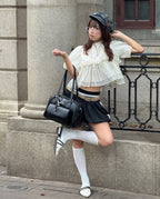 [獨家代理] the BusyBelle School Bag - Midnight Black