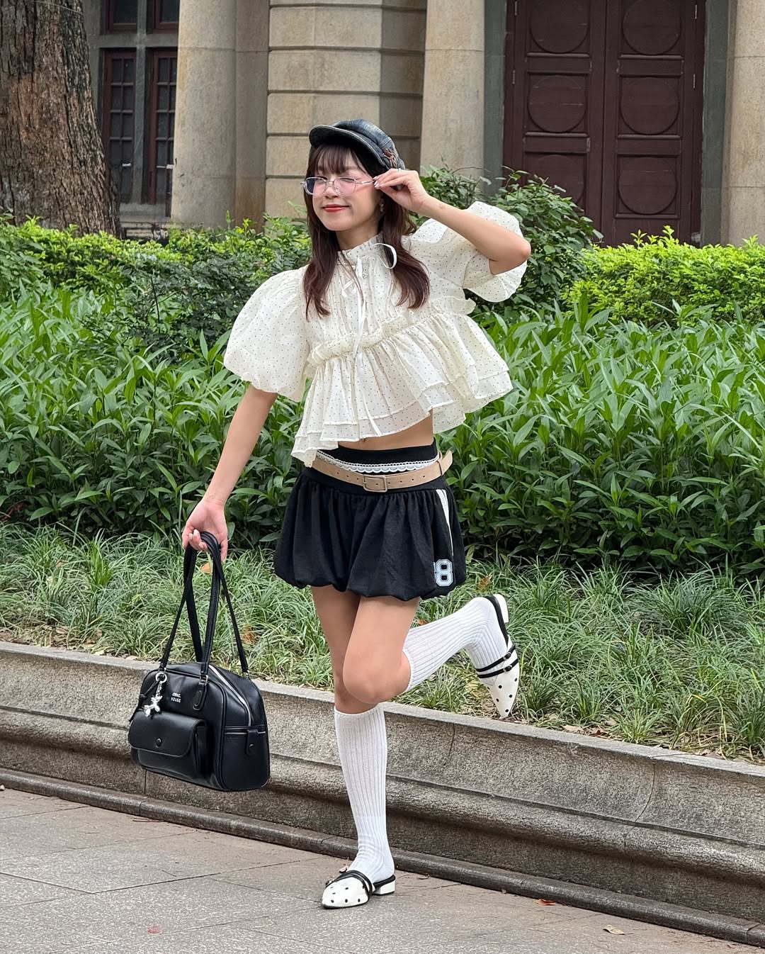 [獨家代理] the BusyBelle School Bag - Midnight Black