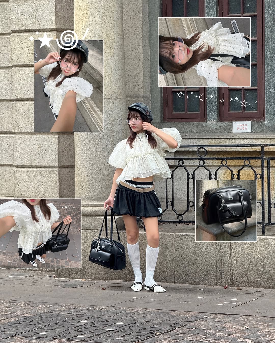 [獨家代理] the BusyBelle School Bag - Midnight Black