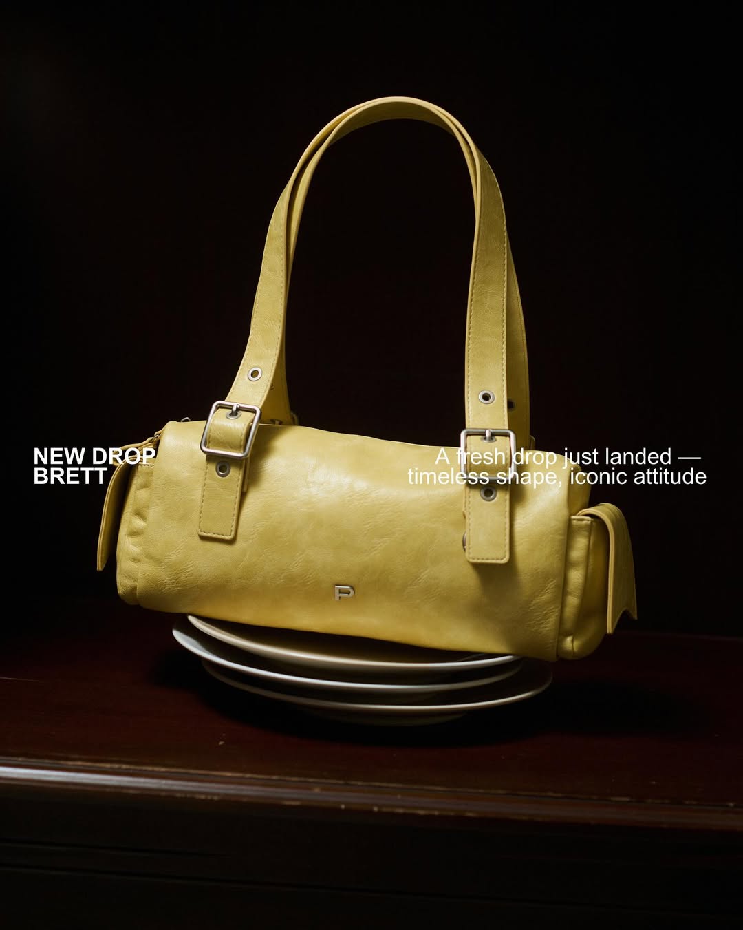 Peppershimmer Brett Shoulder Bag - 9colors 🦇🍞