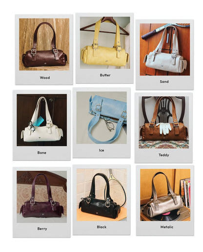 Peppershimmer Brett Shoulder Bag - 9colors 🦇🍞