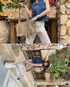 [獨家代理] the Bloom Tote Collection - Latte Brown