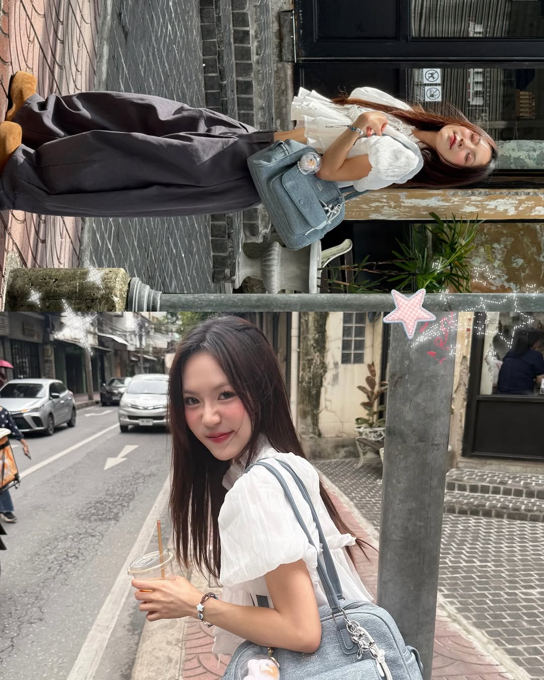 [獨家代理] the BusyBelle School Bag - Jean Blue