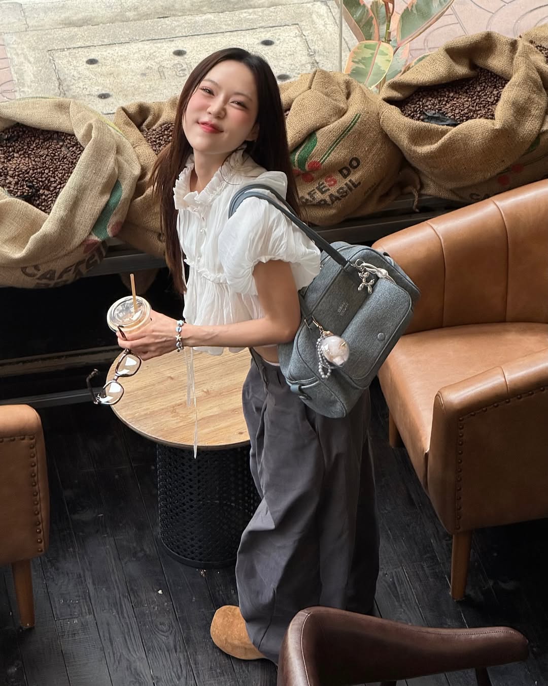 [獨家代理] the BusyBelle School Bag - Jean Blue