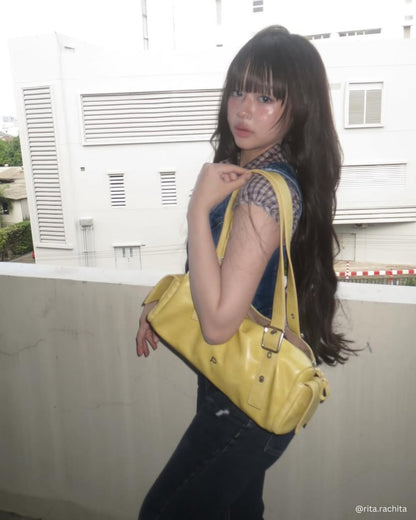 Peppershimmer Brett Shoulder Bag - 9colors 🦇🍞