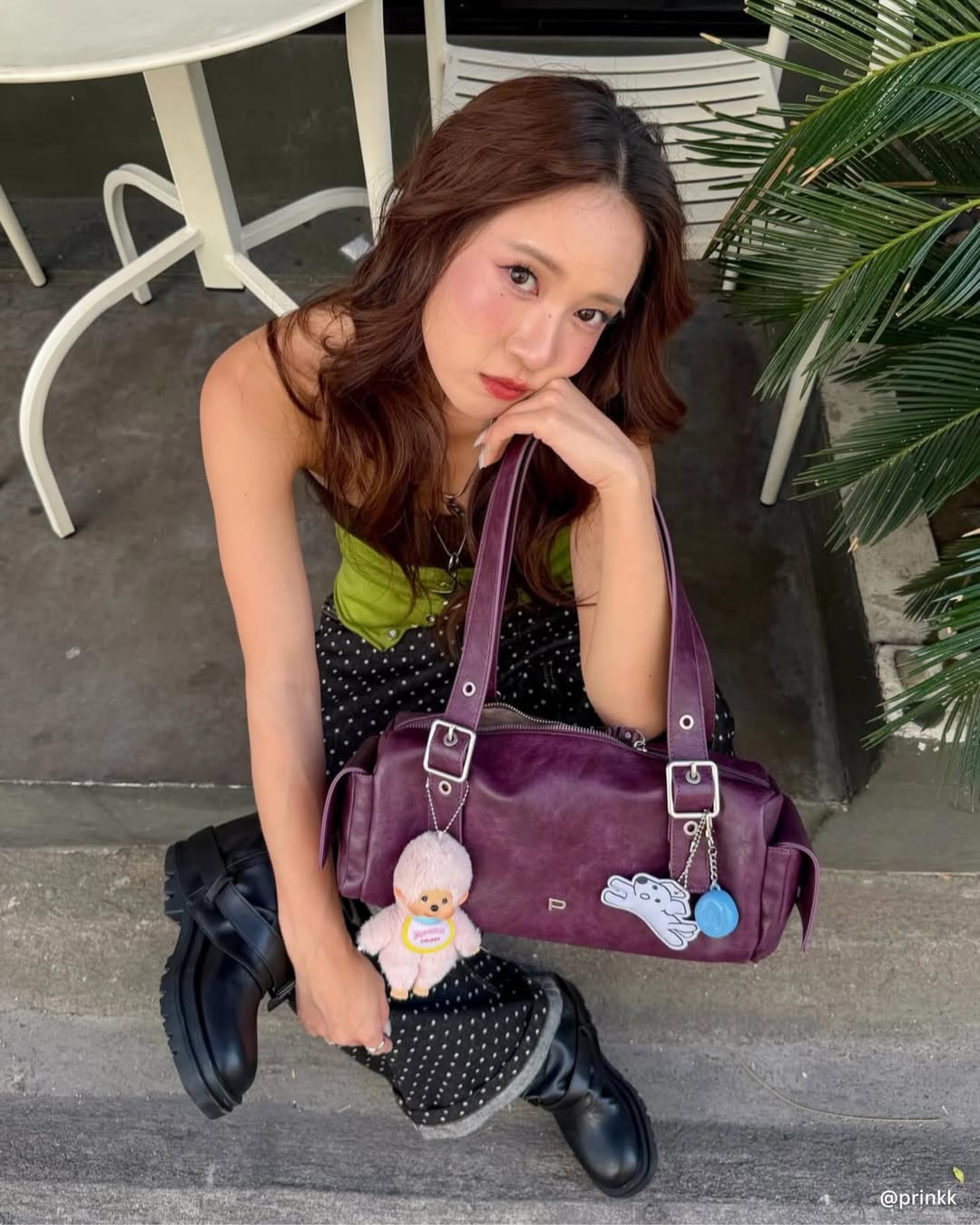 Peppershimmer Brett Shoulder Bag - 9colors 🦇🍞