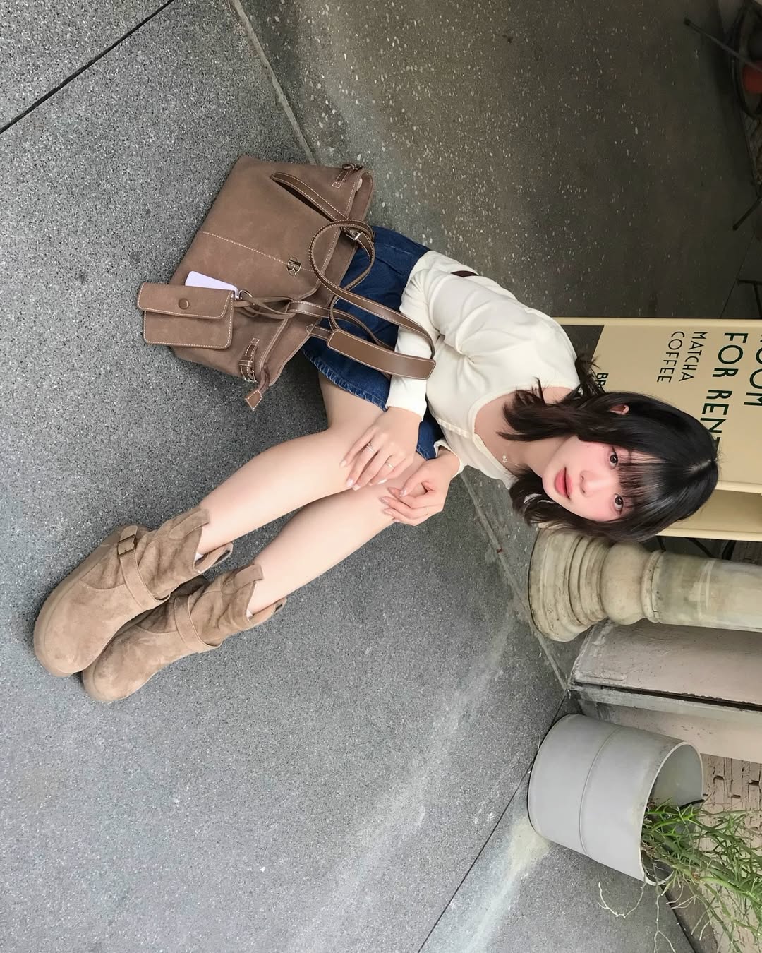 [獨家代理] the Bloom Tote Collection - Mocha Suede