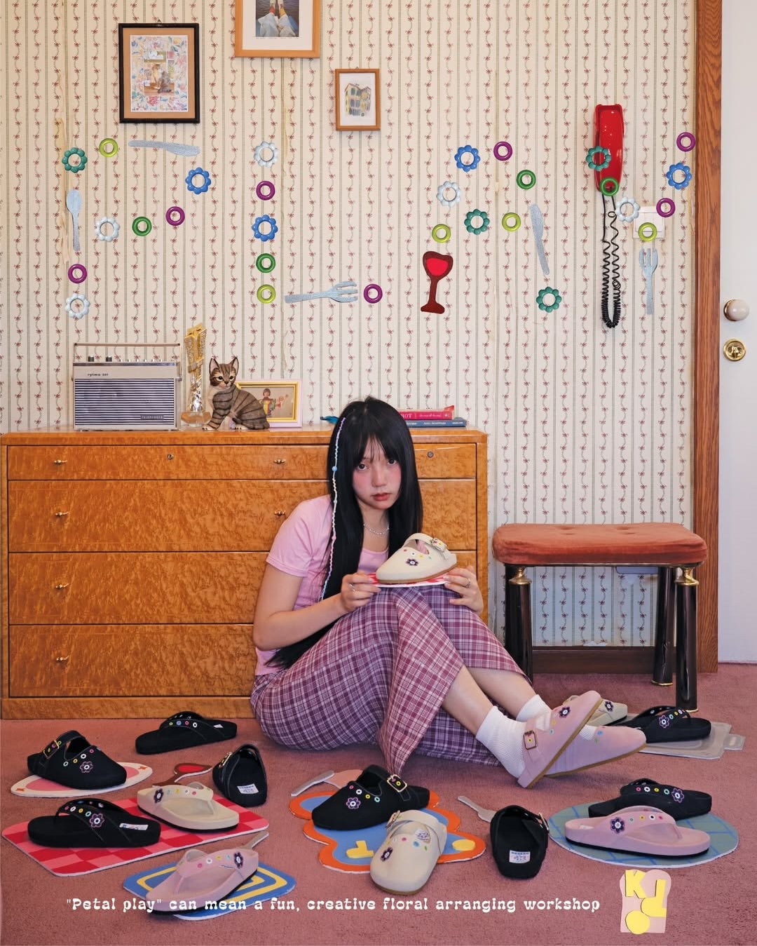 [開團優惠價💓] [kuudoo] Petal Play Sandals / 4 colors (Size 35~45 avilable)