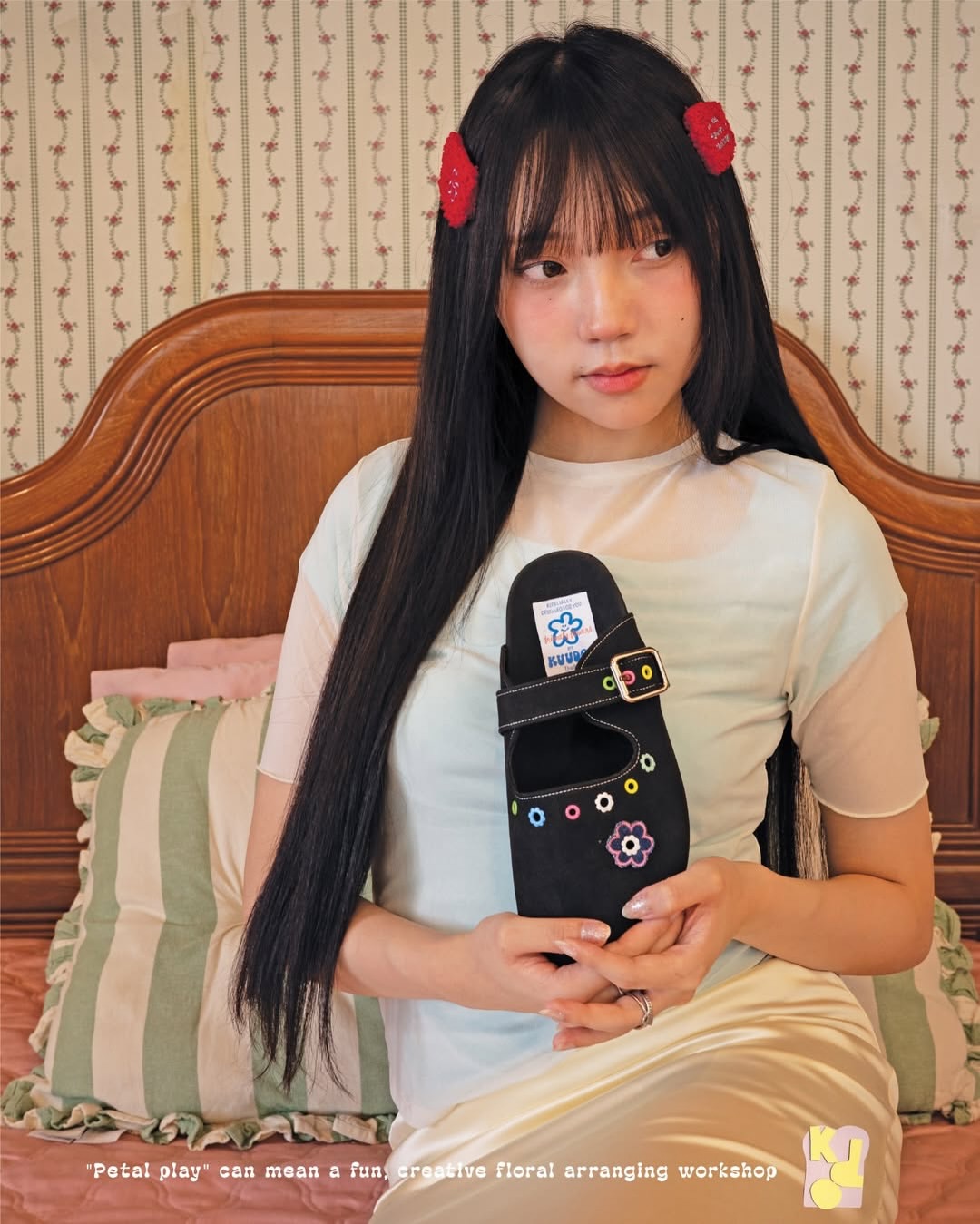 [開團優惠價💓] [kuudoo] Petal Play Sandals / 4 colors (Size 35~45 avilable)