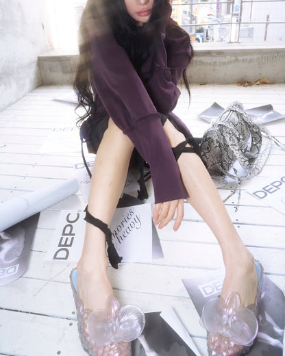 DEPC EYELET LEATHER BAG (VER.3) - PYTHON