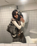 STAND OIL Breezy Bag Mini - Metalic Grey