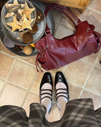 [允真/Seulgi同款🎀] STAND OIL Breezy Bag - Red Wine