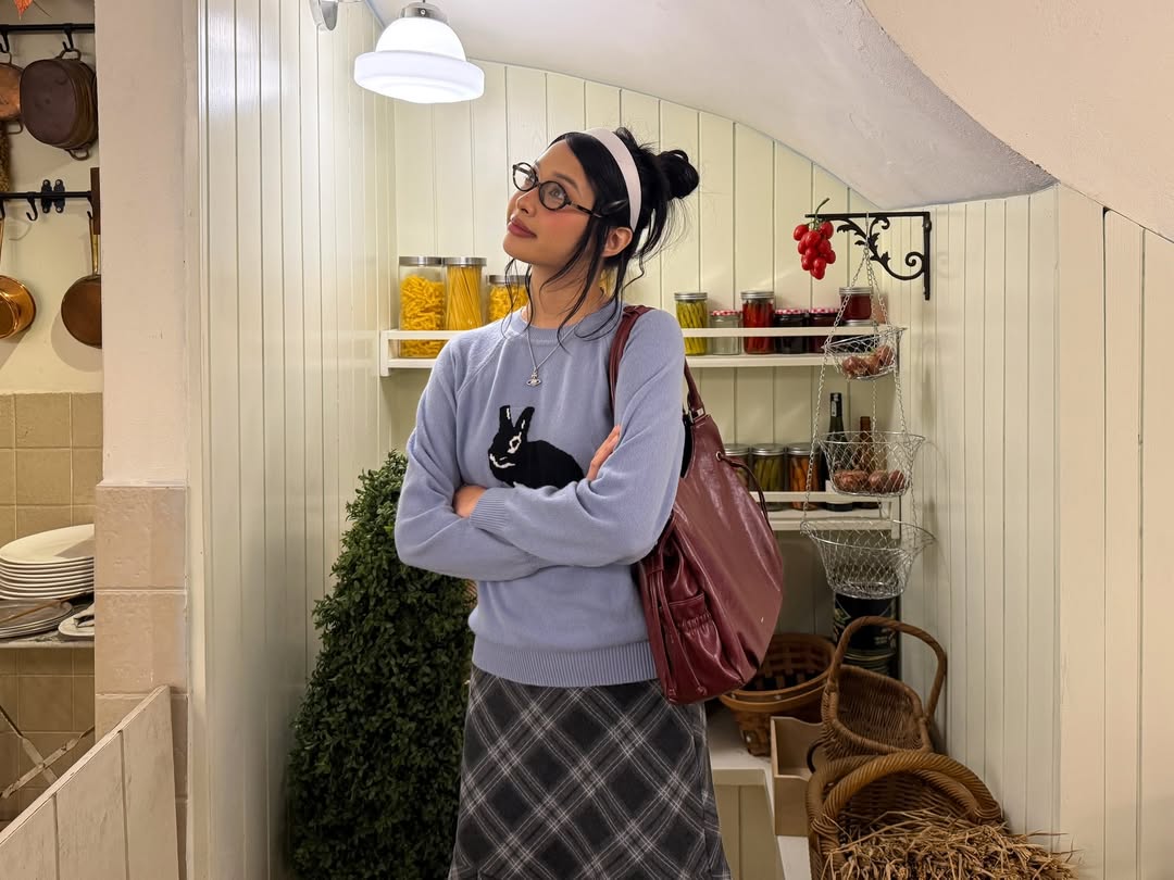 [允真/Seulgi同款🎀] STAND OIL Breezy Bag - Red Wine