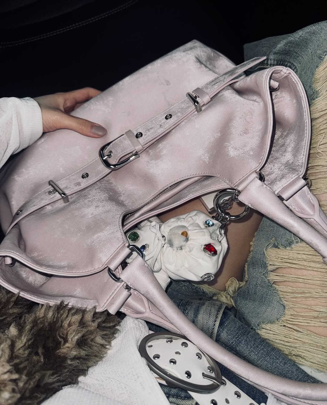 STAND OIL Lene Bag - Pink