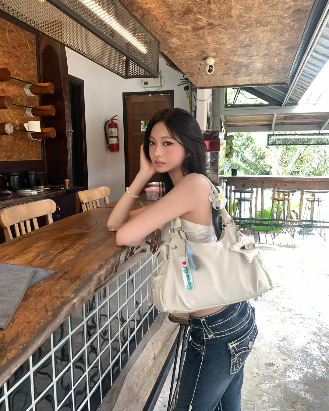 STAND OIL Breezy Bag Mini - Misty White