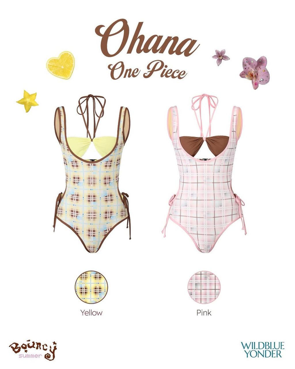 [WILDBLUE YONDER] OHANA ONE PIECE / 2 colors