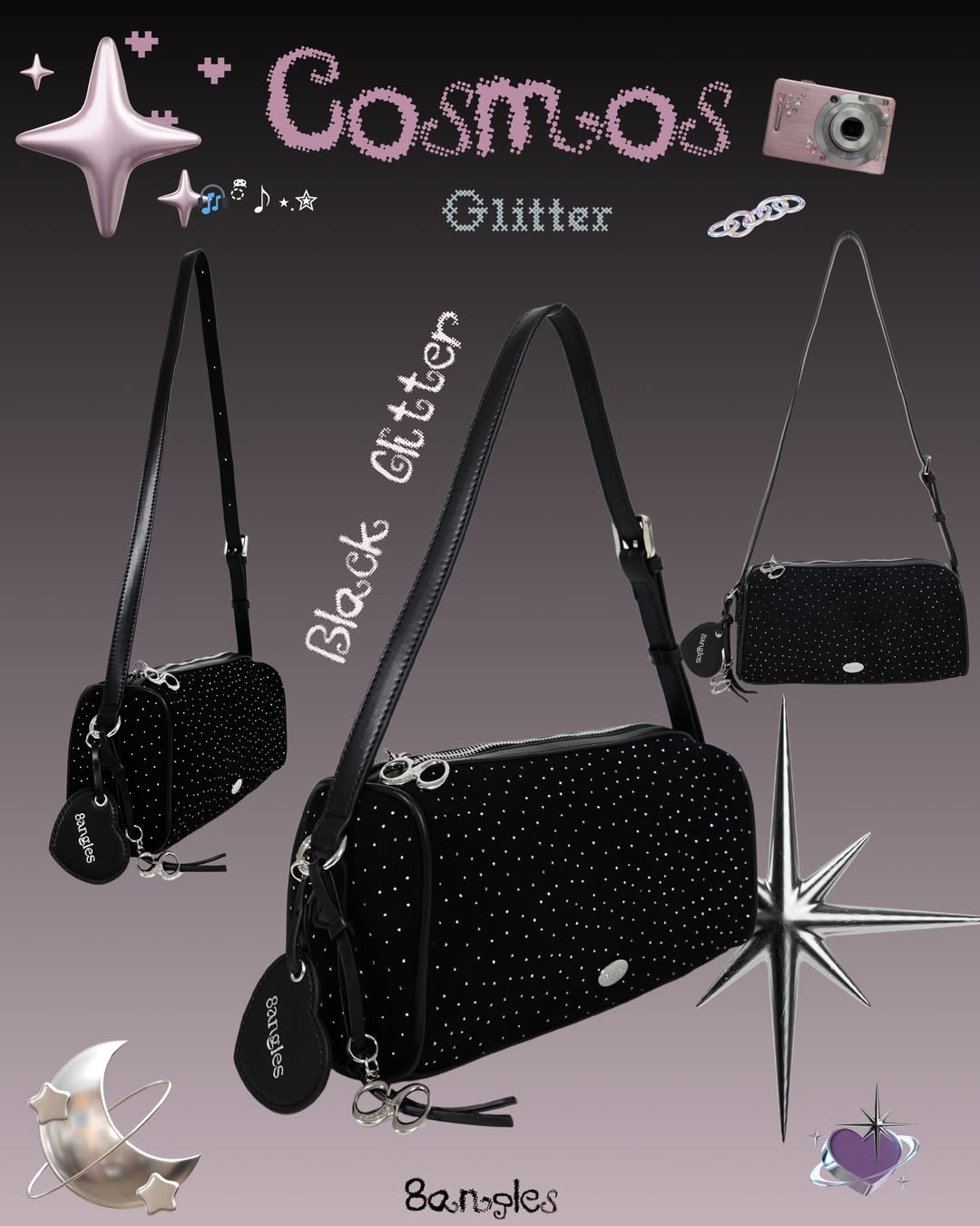 the Cosmo Bag 🧑🏼‍🚀🪐 (crossbody ok!!) - 7colors