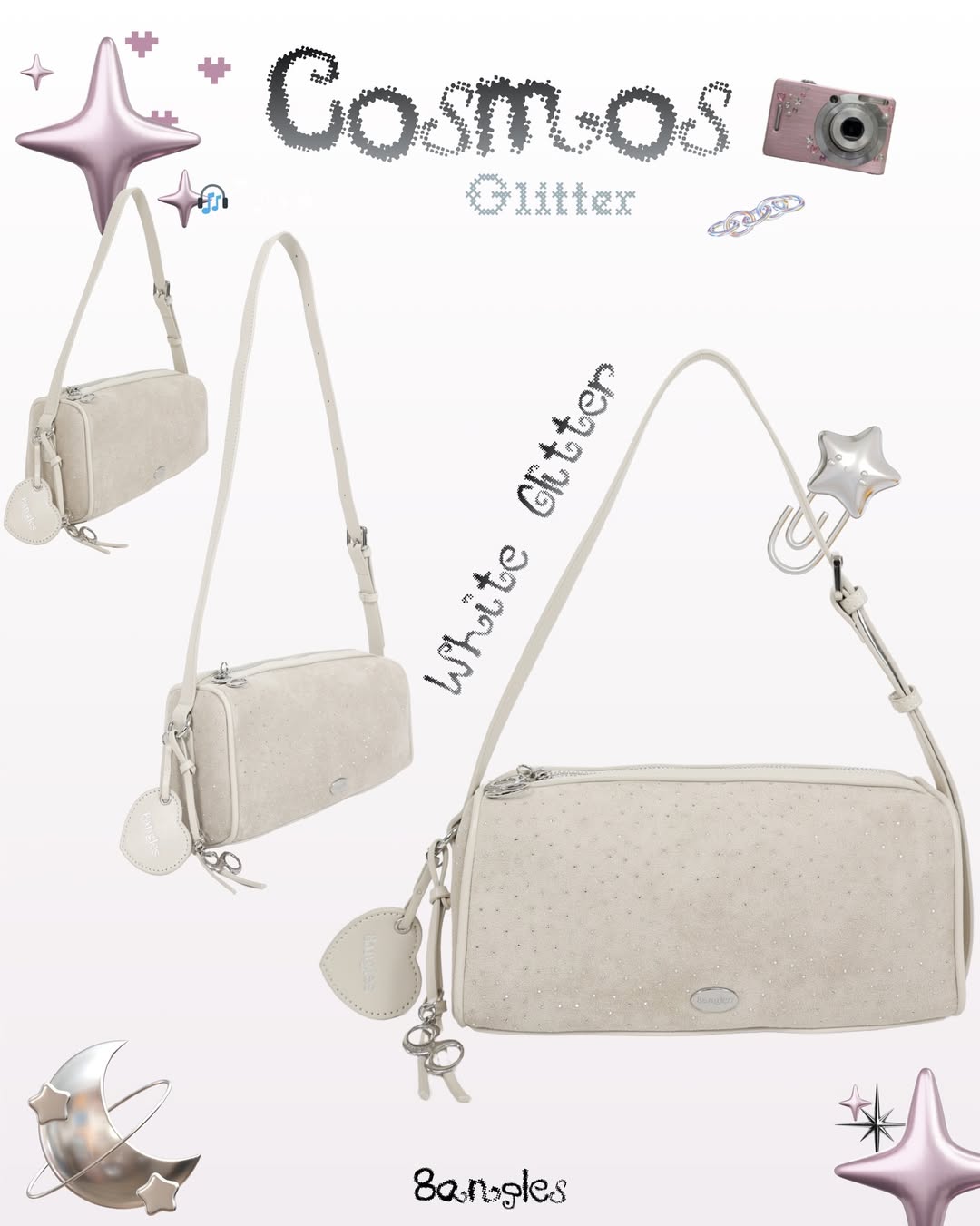 the Cosmo Bag 🧑🏼‍🚀🪐 (crossbody ok!!) - 7colors