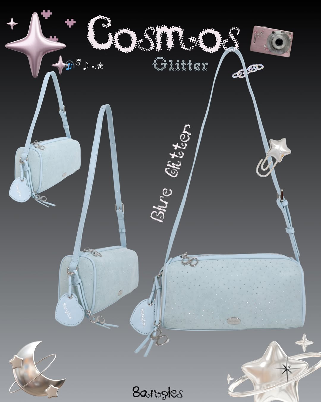 the Cosmo Bag 🧑🏼‍🚀🪐 (crossbody ok!!) - 7colors