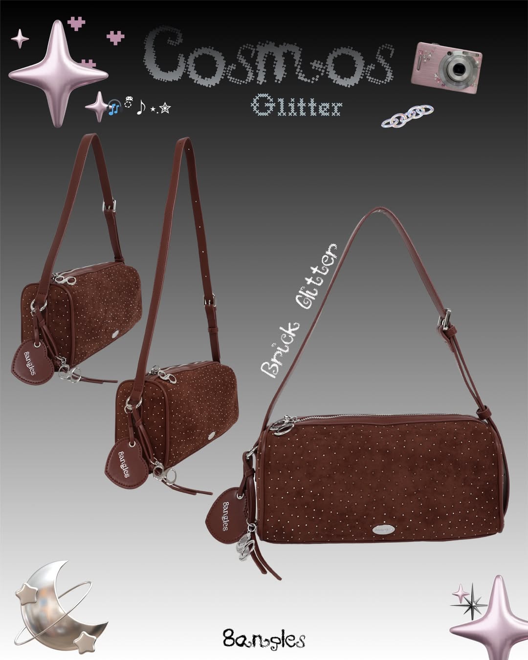 the Cosmo Bag 🧑🏼‍🚀🪐 (crossbody ok!!) - 7colors