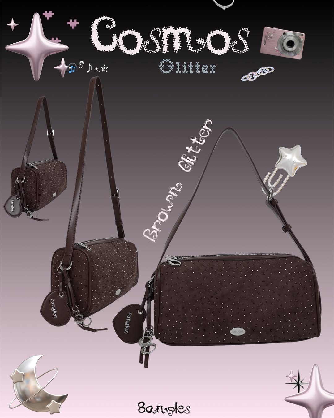 the Cosmo Bag 🧑🏼‍🚀🪐 (crossbody ok!!) - 7colors