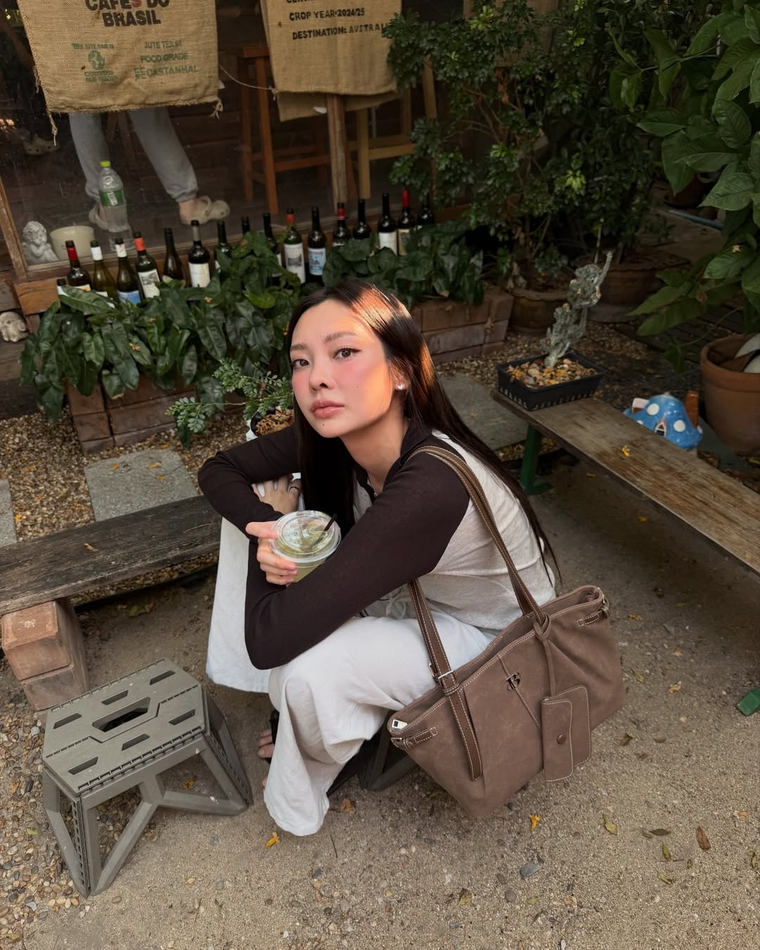 [獨家代理] the Bloom Tote Collection - Mocha Suede