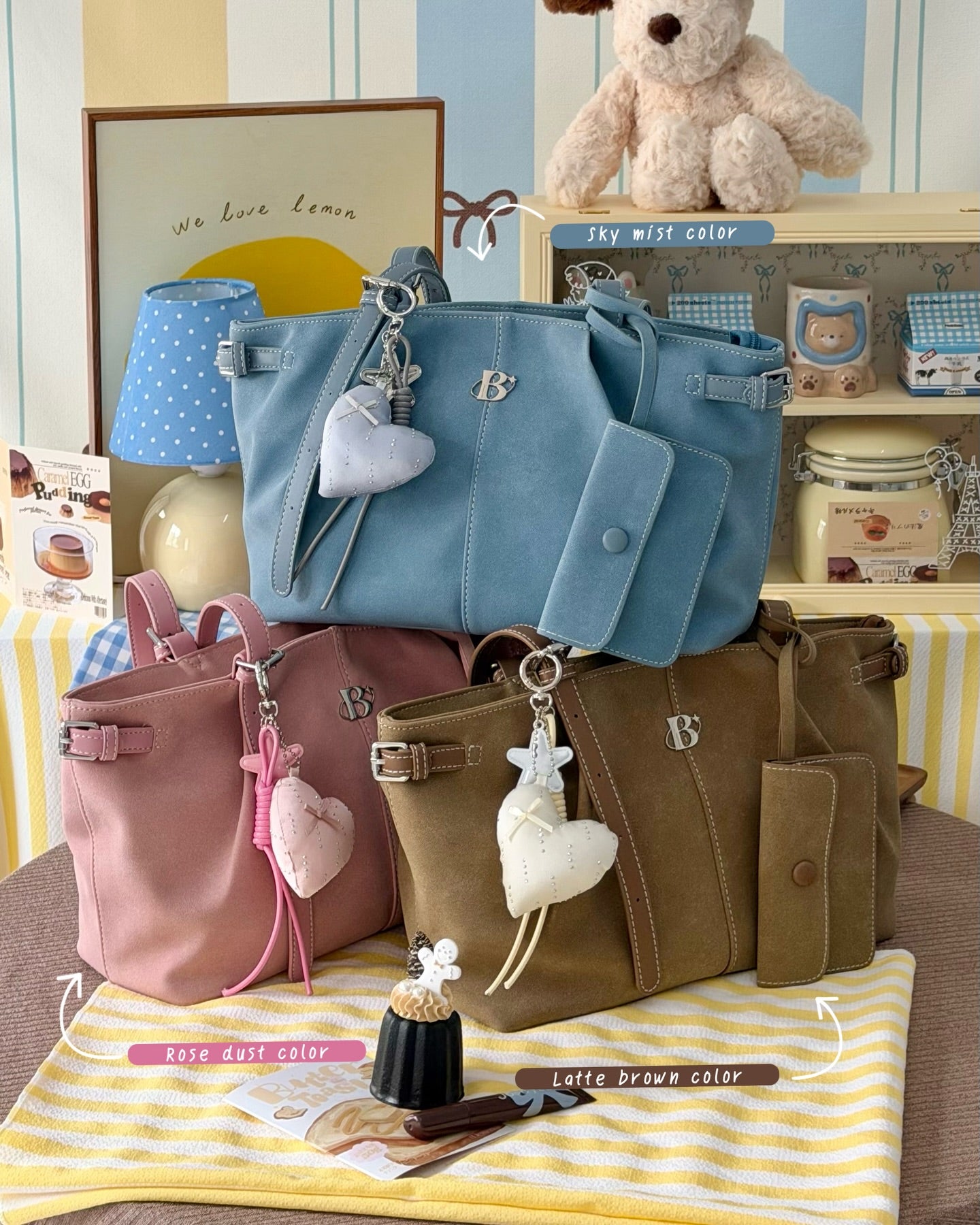 [香港現貨🎀] [獨家代理] [OBAGHOUSE] BLOOM TOTE BAG_6 COLORS