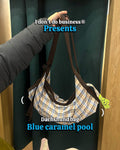 [官方代理] Dachshund Bag - Blue caramel pool 🏊‍♂️🧈