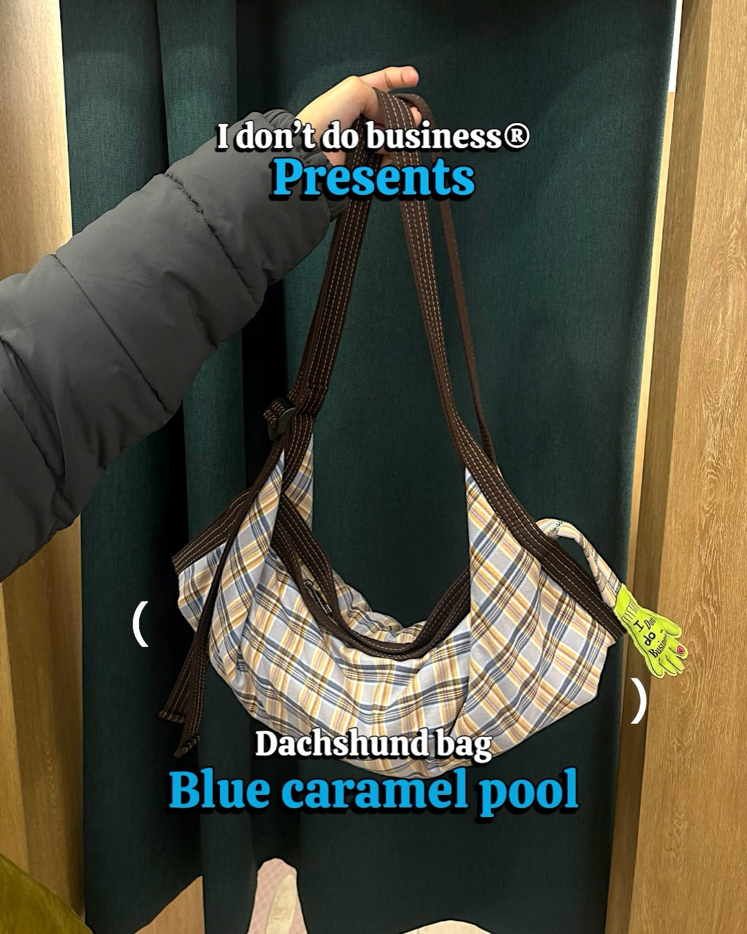 [官方代理] Dachshund Bag - Blue caramel pool 🏊‍♂️🧈