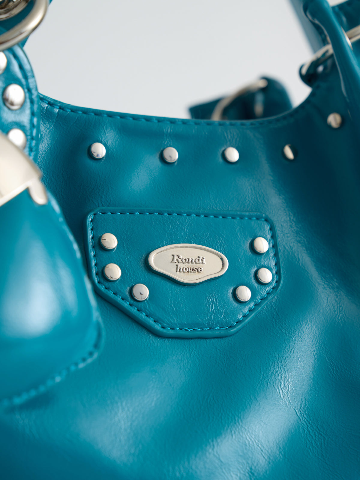 [品牌授權代理] [Rondi House] Dumpling Shoulder Bag - Azure Blue