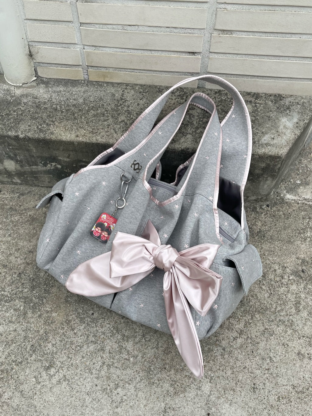 [dttm.club x siweol 獨家限定團購] Bow Shoulder Bag - Pink Star
