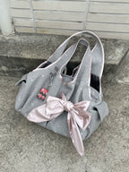 [dttm.club x siweol 獨家限定團購] Bow Shoulder Bag - Pink Star