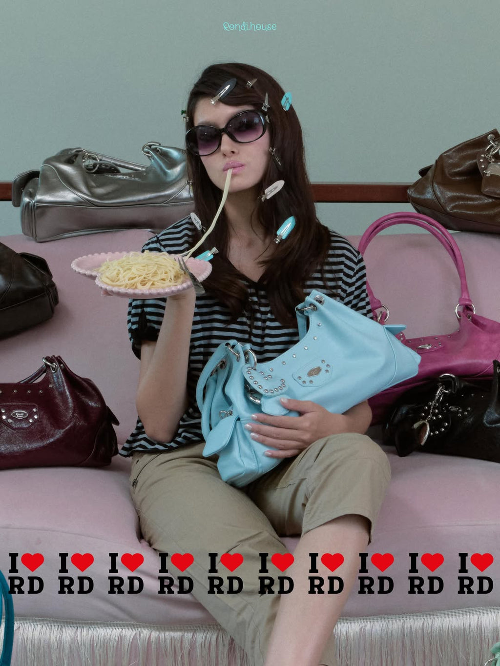 [官方代理] RONDI HOUSE DUMPLING SHOULDER BAG (限量新色🩷🩵💜)_5 COLORS
