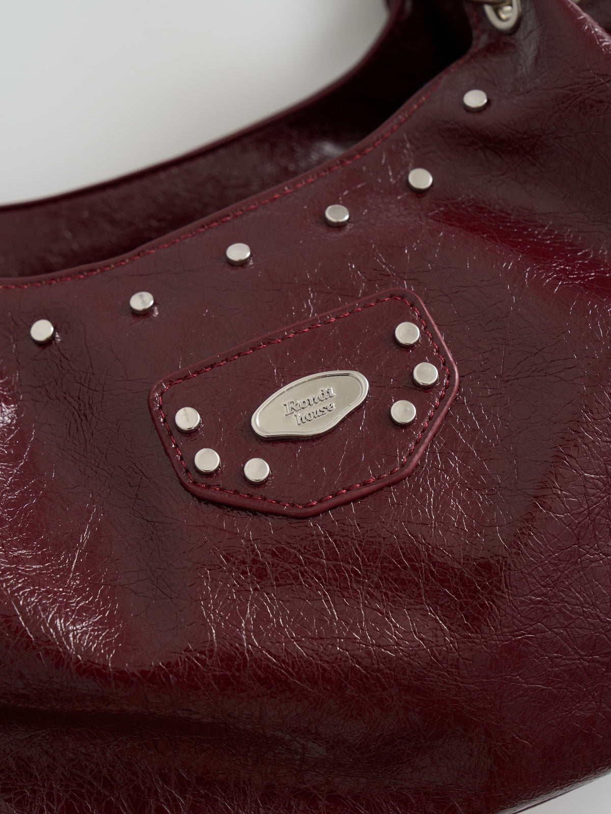 [品牌授權代理] [Rondi House] Dumpling Shoulder Bag - Bordeaux Red Wine