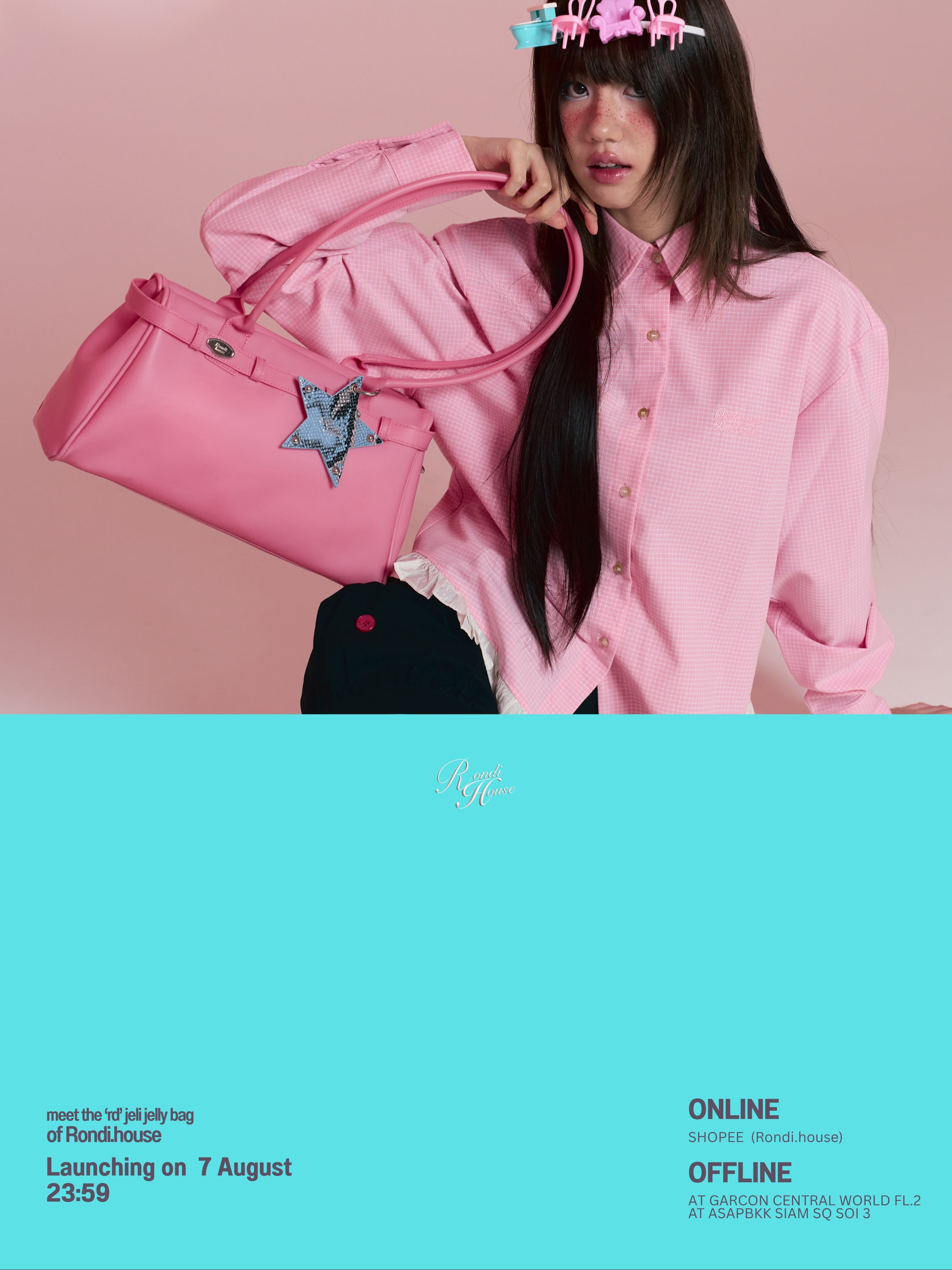 [官方代理] [RONDI HOUSE] JELI JELLY BAG_4 COLORS