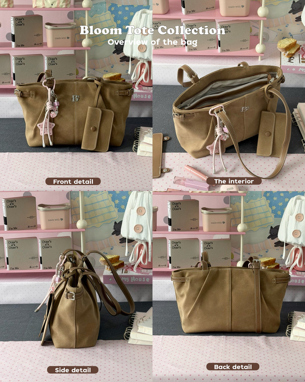 [香港現貨🎀] [獨家代理] [OBAGHOUSE] BLOOM TOTE BAG_6 COLORS