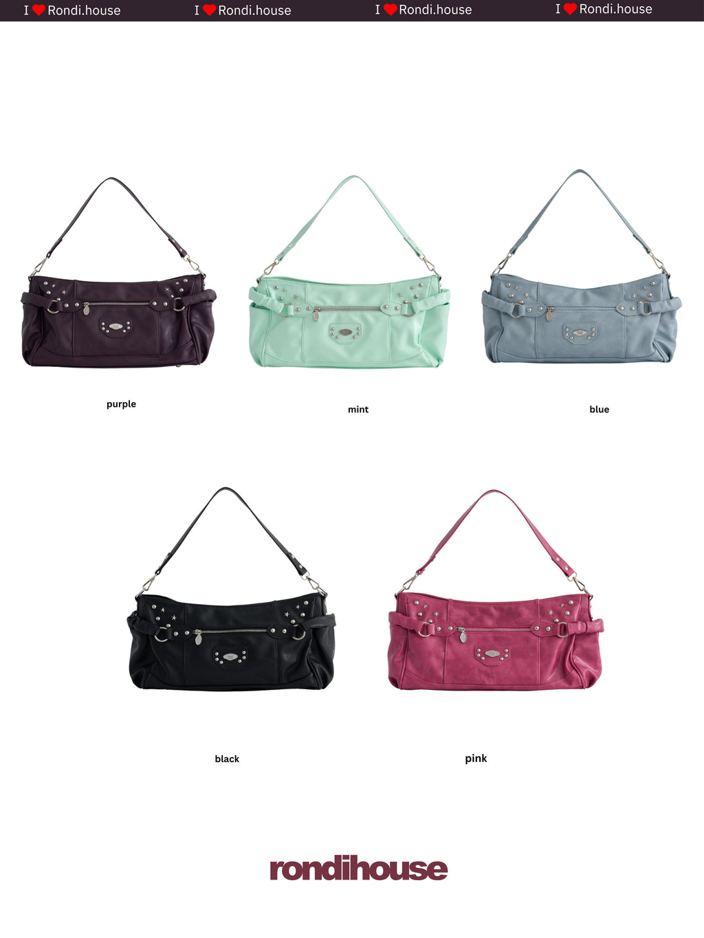 [官方代理] [RONDI HOUSE] RORA BAG_5 COLORS