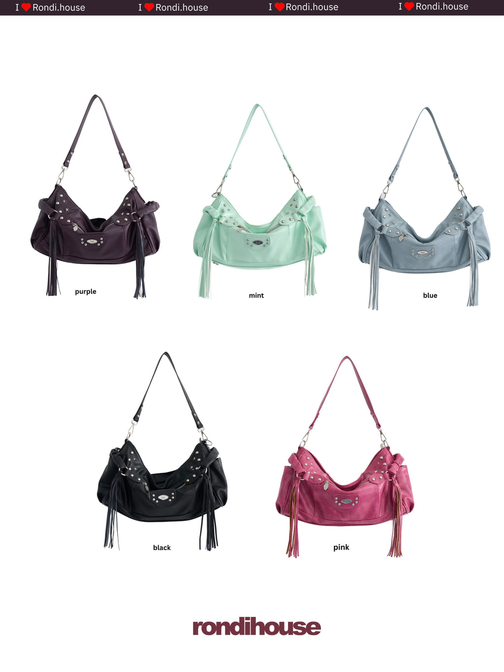[官方代理] [RONDI HOUSE] RORA BAG_5 COLORS