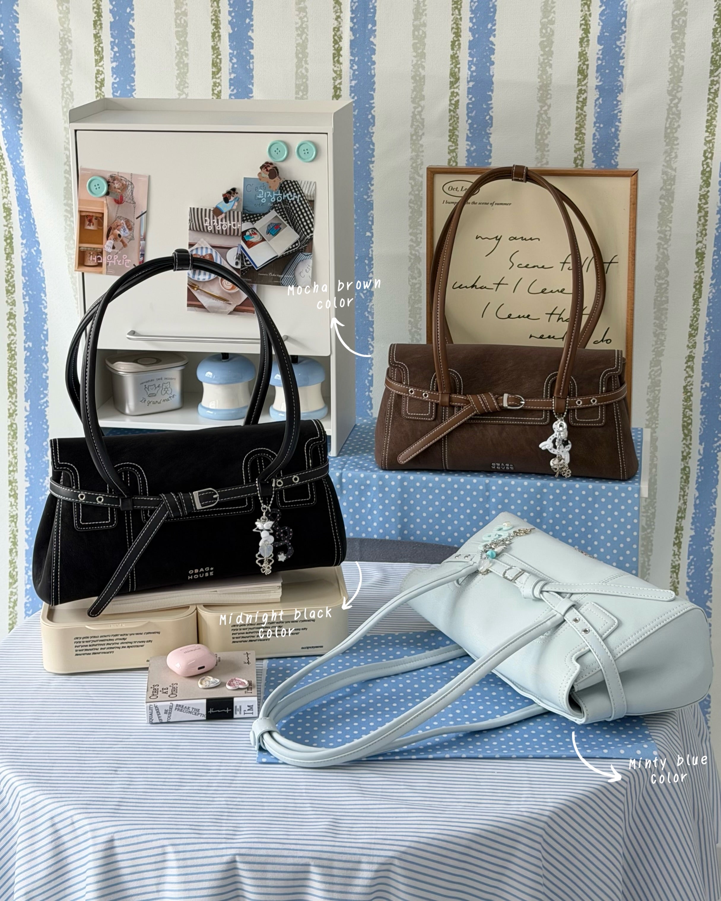[獨家代理] [OBAGHOUSE] THE MELLOW BELLE COLLECTION_5 COLORS