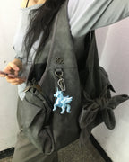 [dttm.club x siweol 獨家限定團購] Bow Shoulder Bag - Nubuck Grey (Best Seller✨)