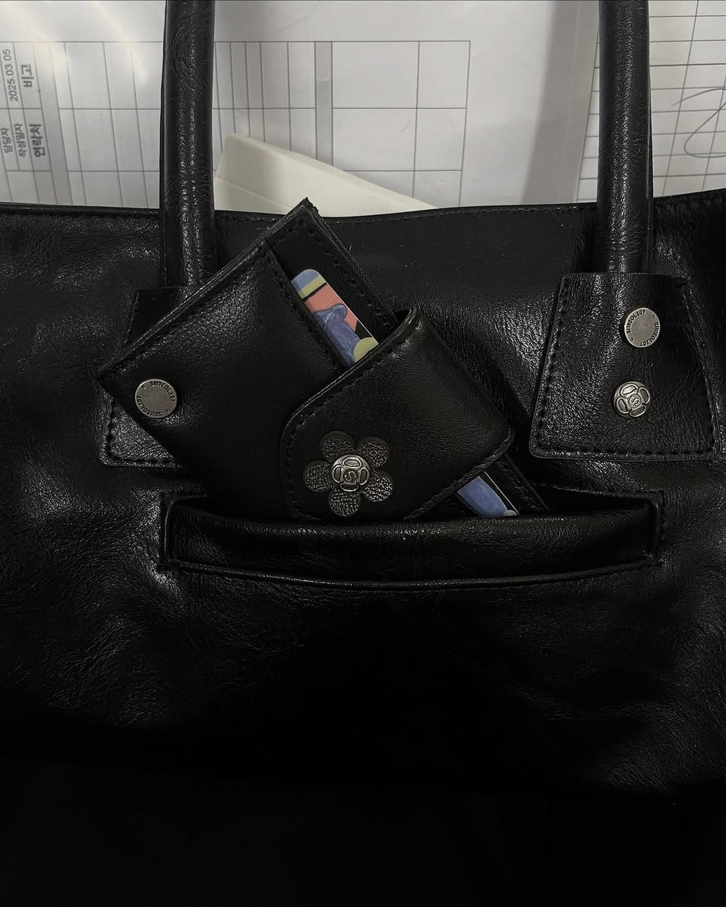 [牛皮製🤎] siweol Plade Card Wallet / 2colors