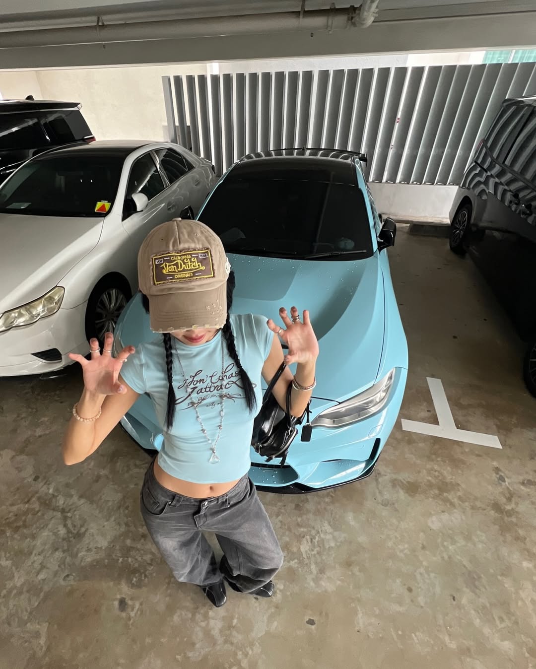 Molly chasing baby tee / 4colors