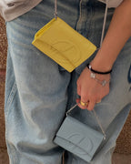 DEINET D LOGO MACARON CHAIN MINI BAG / 7COLORS
