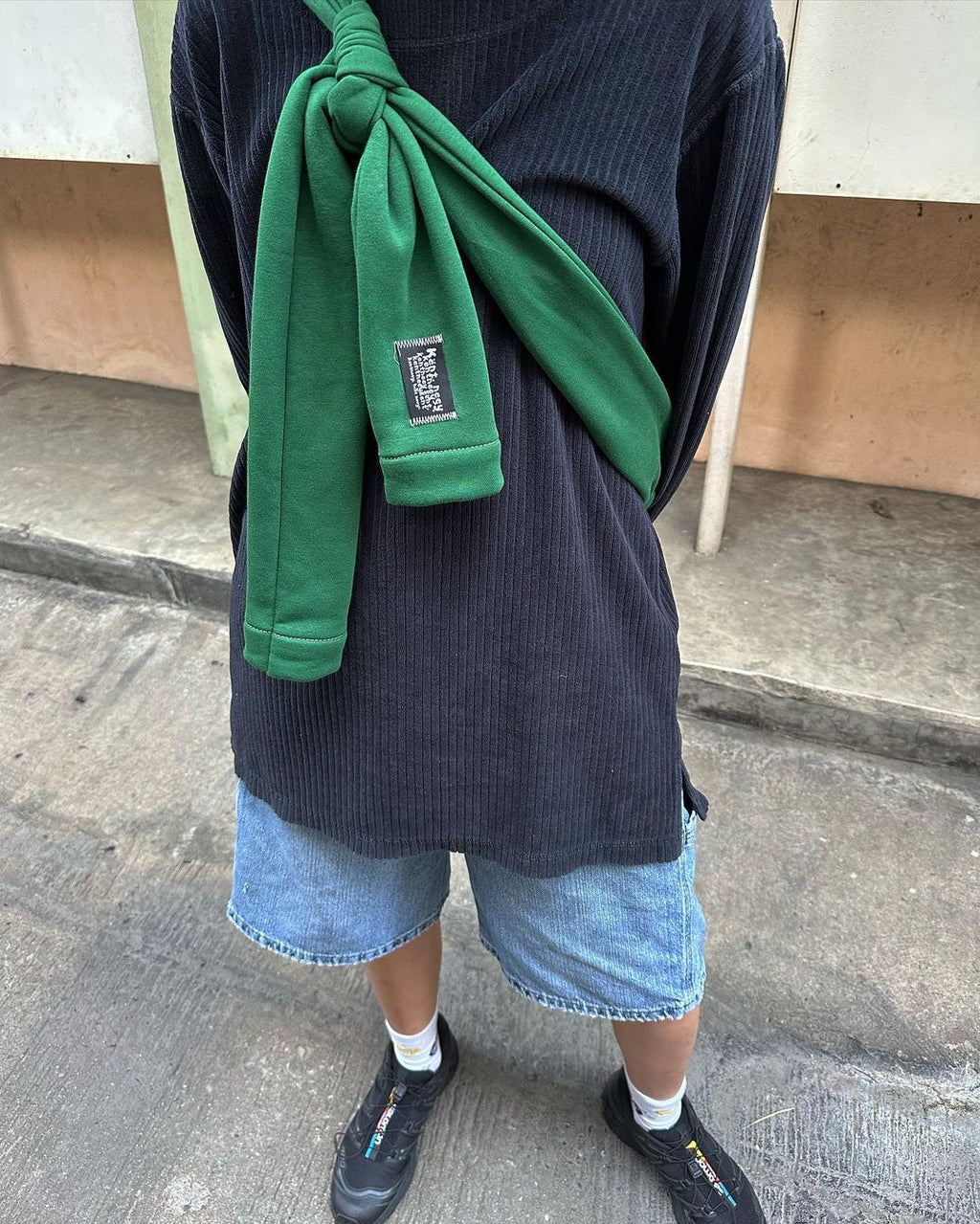 [官方代理💣] KENTNEEY 3-WAY SWEATER DAILY WINDY BAG - PARSLEY GREEN