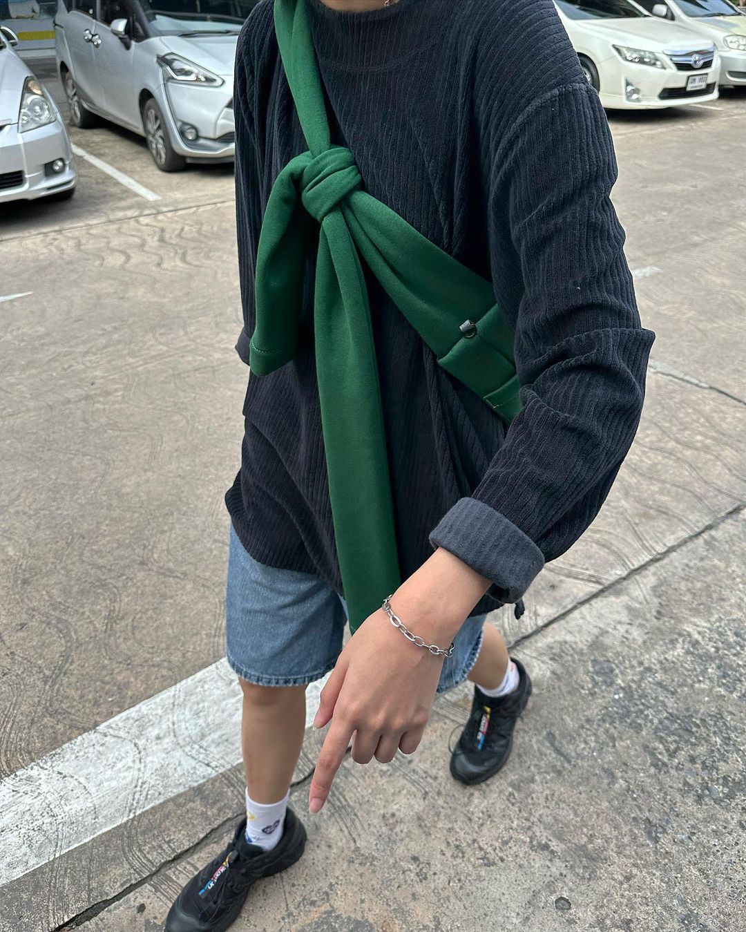 [官方代理💣] KENTNEEY 3-WAY SWEATER DAILY WINDY BAG - PARSLEY GREEN