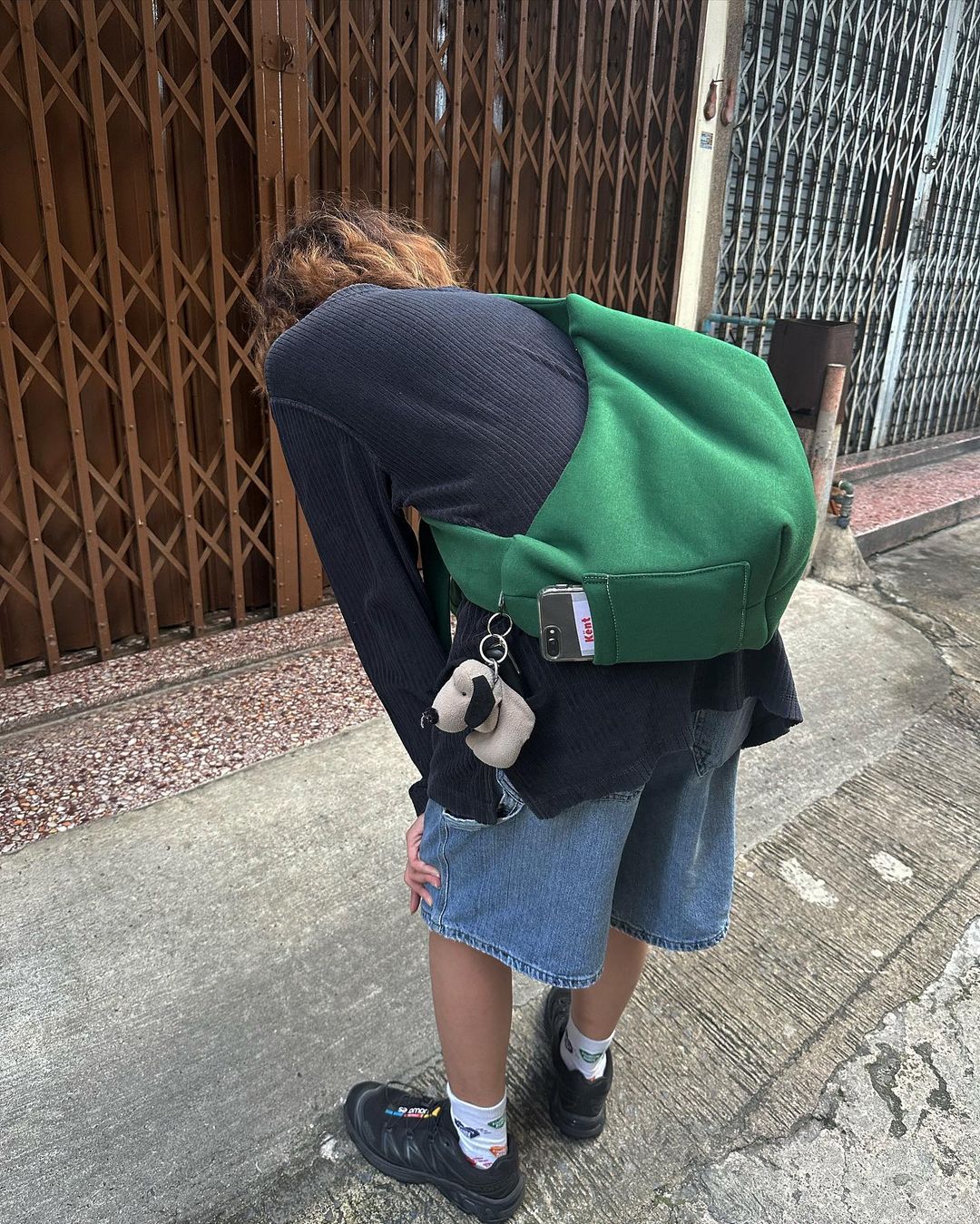 [官方代理💣] KENTNEEY 3-WAY SWEATER DAILY WINDY BAG - PARSLEY GREEN